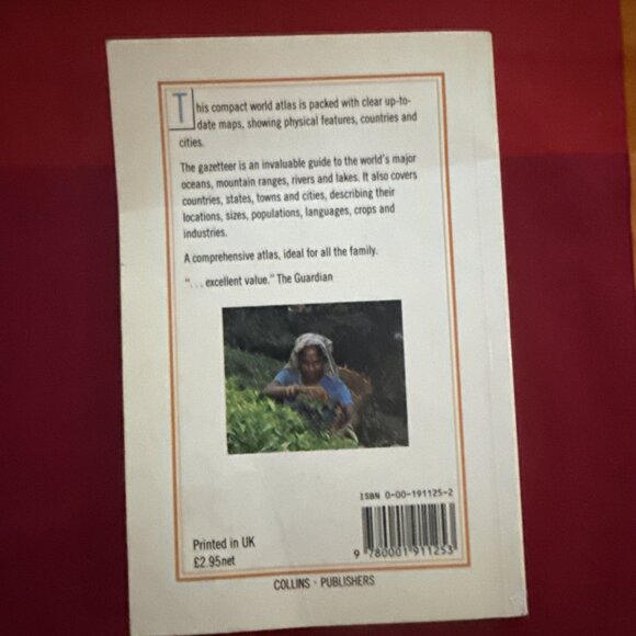 The Collins Concise Atlas & Gazetteer World Maps Facts and Figures - Picture 4 of 9